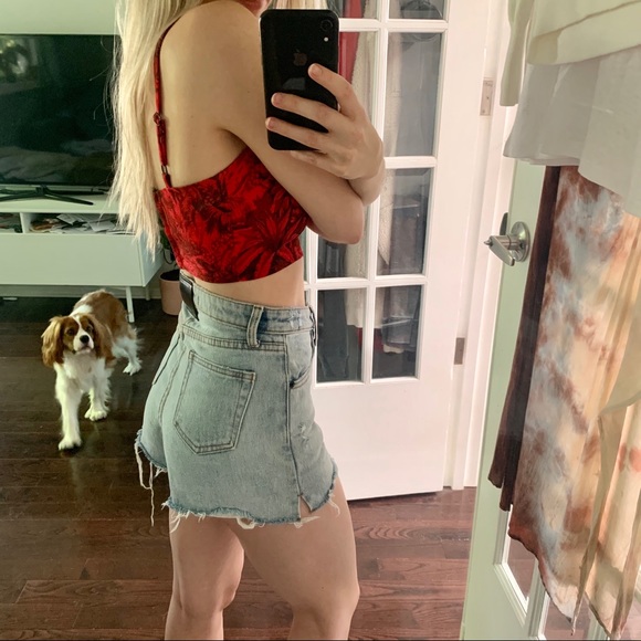 Red crop top 4 - Picture 2 of 6